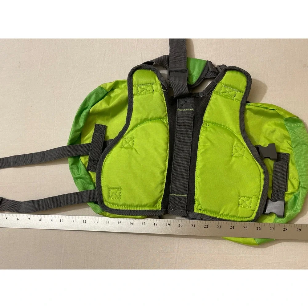 Outward Hound Dog Backpack Saddlebag Hiking Gear Green Pet‎ Pack
